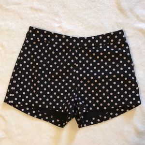 Size small polka dot shorts